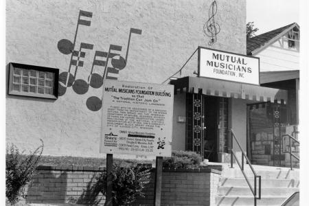 Mutual Musicians Foundation. Courtesy Missouri Valley Special Collections, Kansas City Public Library.