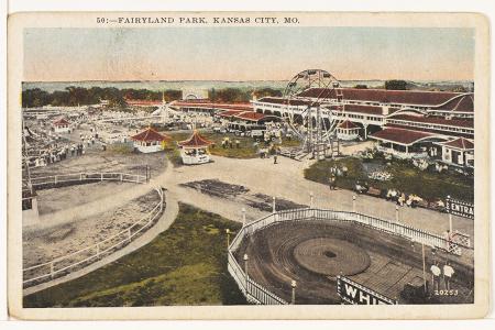 Postcard of Fairyland amusement park
